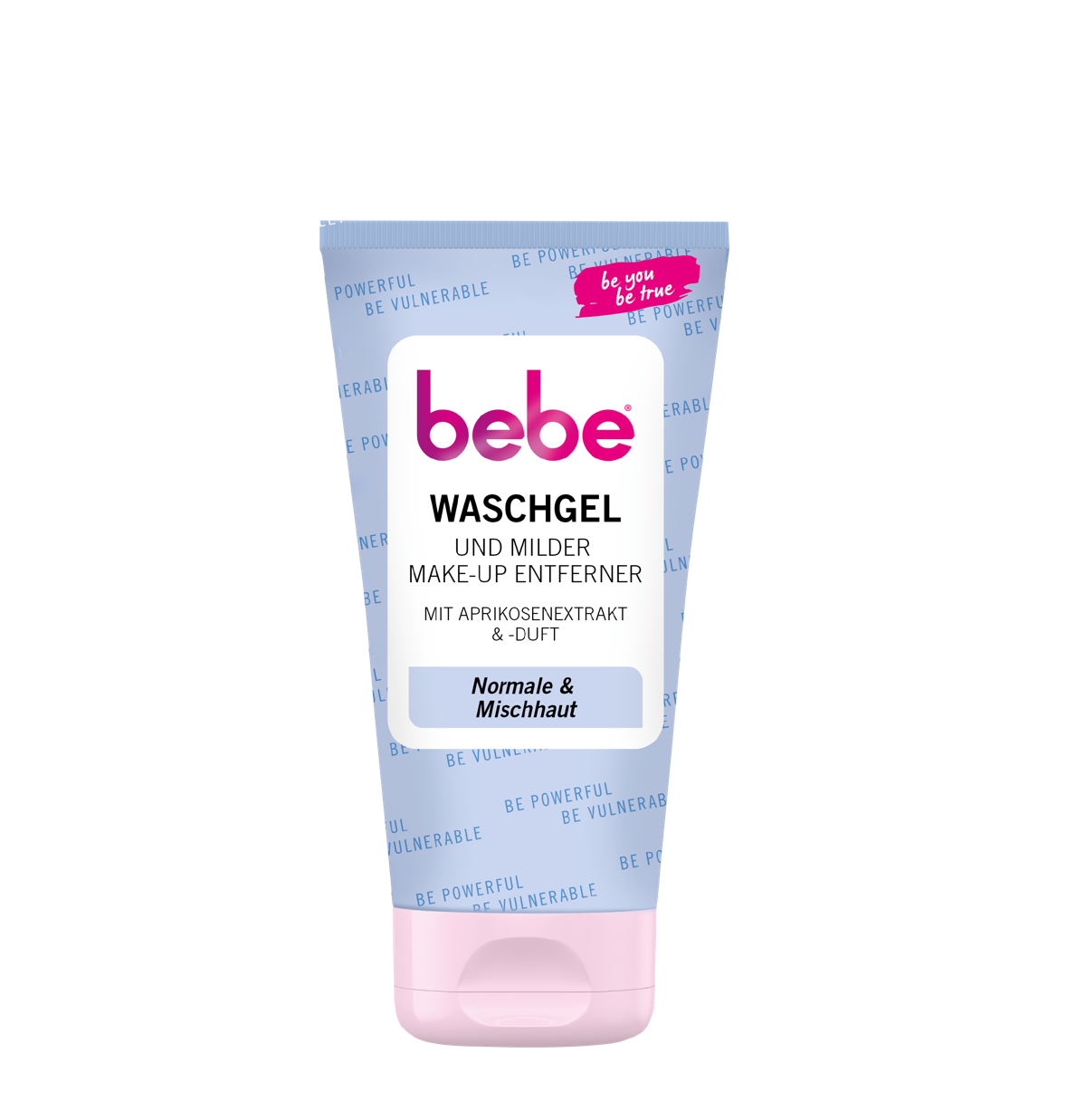 bebe® Waschgel und milder Make-Up Entferner mit Aprikosenextrakt & -duft