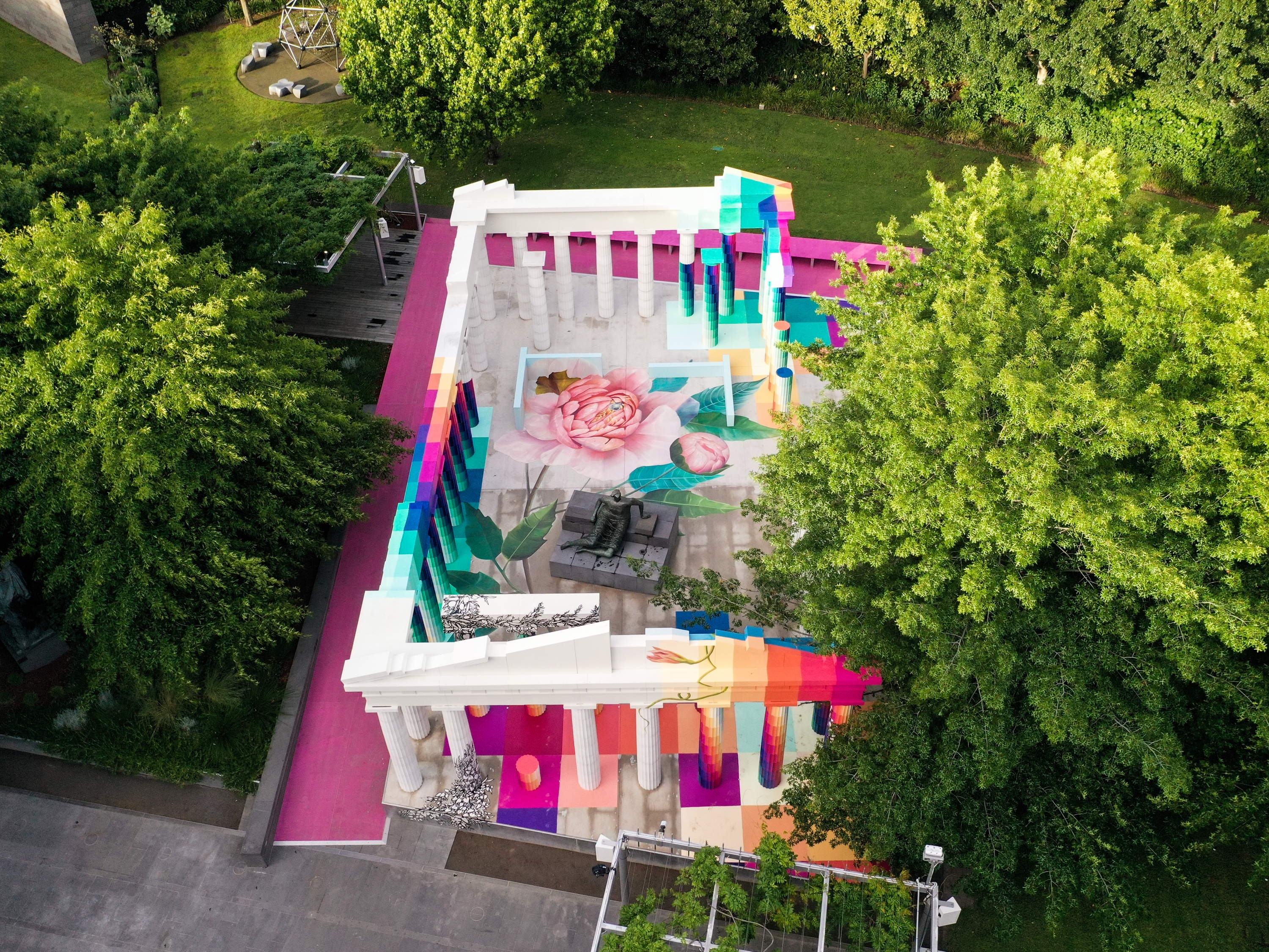 Temple of Boom unveiled at NGV International