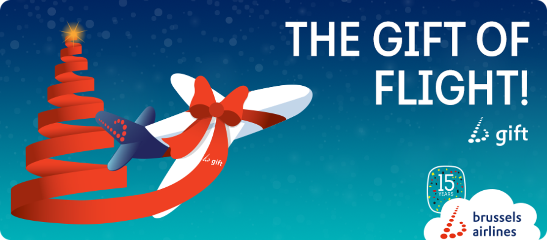 Brussels Airlines puts flights under the Christmas tree