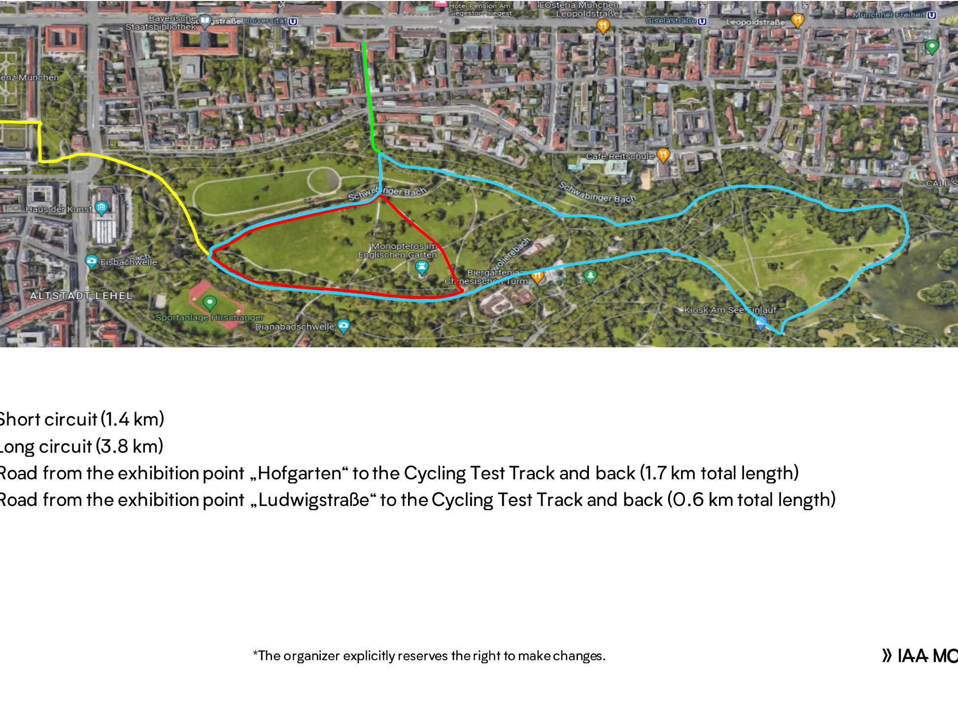 IAA MOBILITY 2023: Inaugural bicycle test track in Munich’s English Garden
