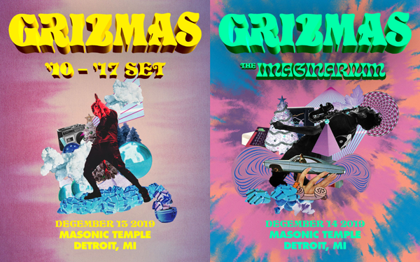 GRiZ Announces Sixth Annual GRiZMAS Shows December 13 & 14 at The Masonic Temple in Detroit