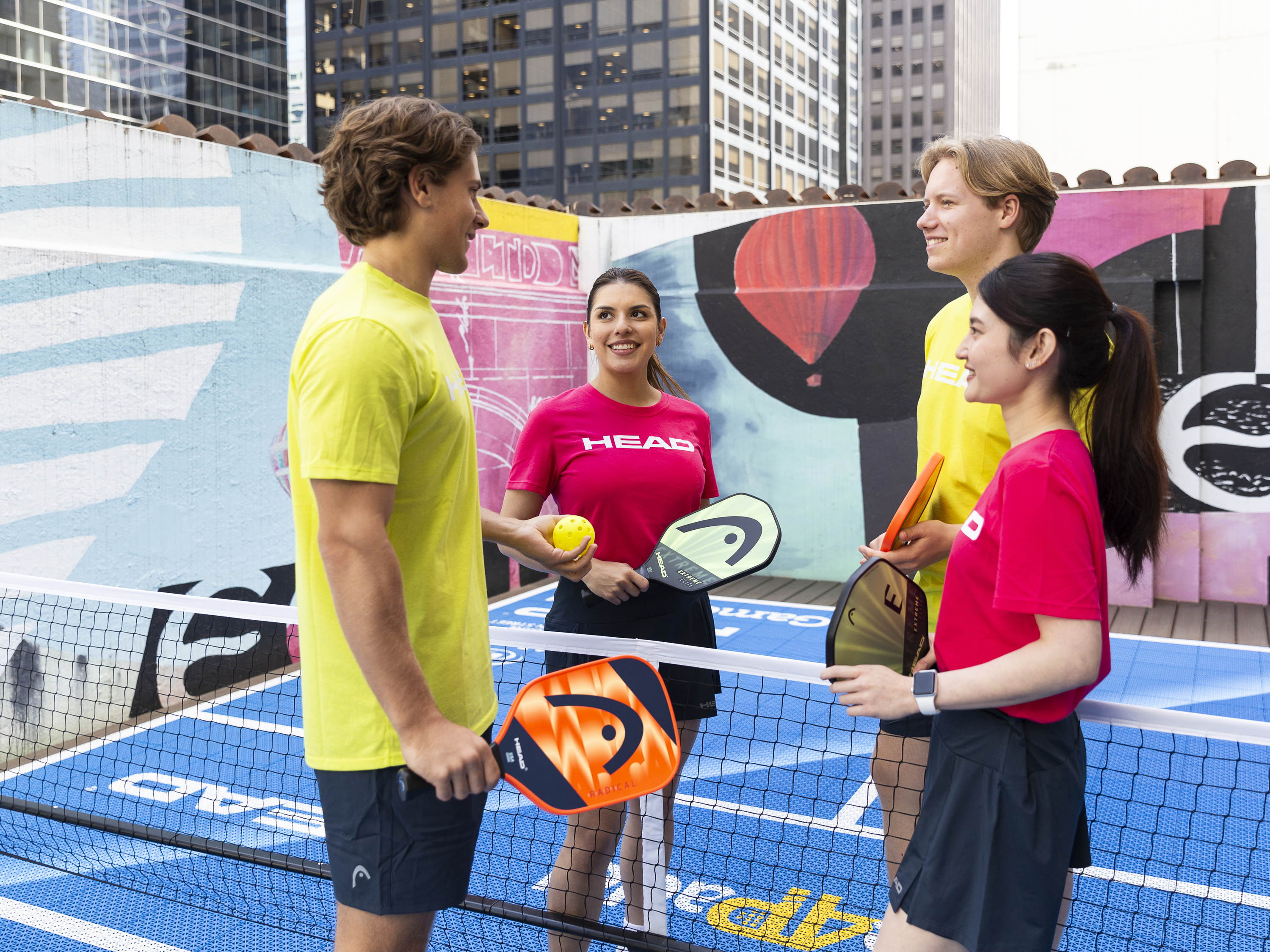 Pickleball Returns To The Rooftop At Hilton Melbourne Little Queen Street