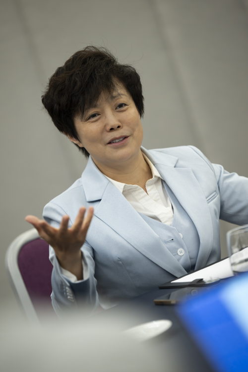 Stella Li visit in Belgium
