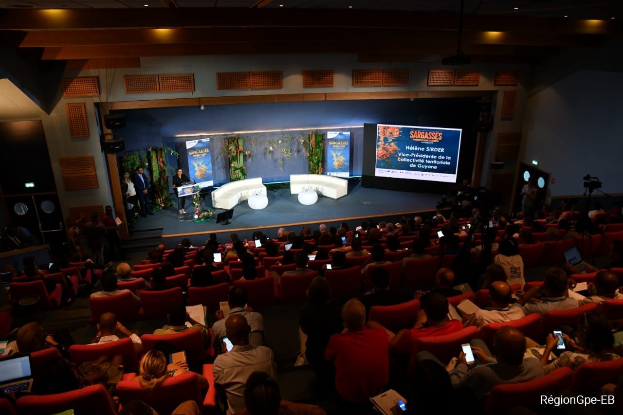 1st International Conference on Sargassum in Guadeloupe (Day 2).