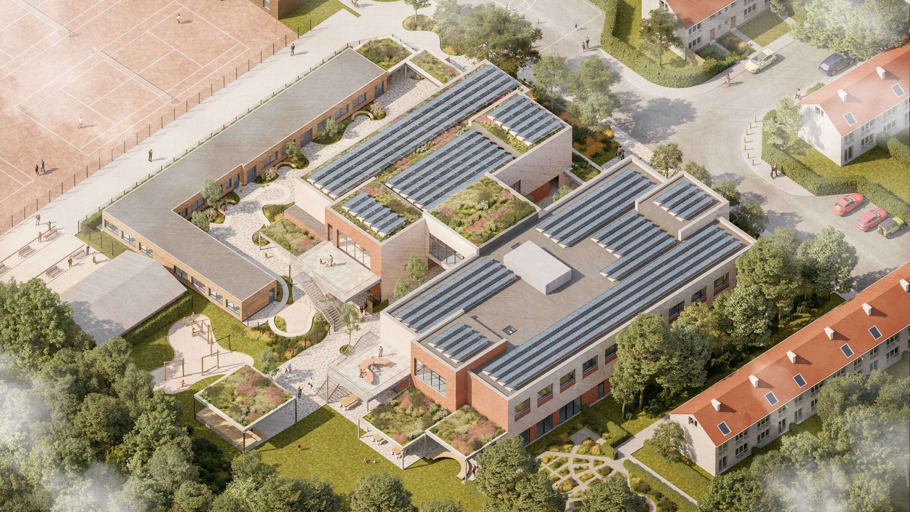 Nieuwe basisschool Les Bruyères in Ganshoren: opdracht gegund 