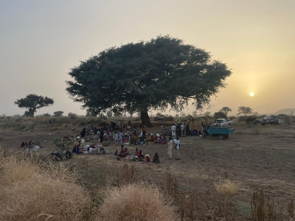 New families arrived in Tawila following new attacks in Zamzam camps. Copyright: Marion Ramstein/MSF