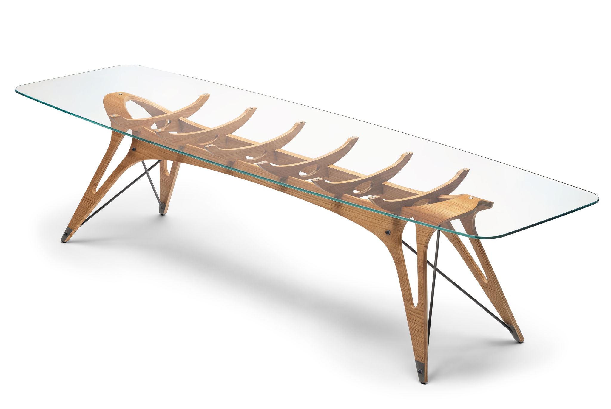 Vertebra Table by Carlo Mollino - Courtesy of Zanotta Vertebra Table by Carlo Mollino - Courtesy of Zanotta