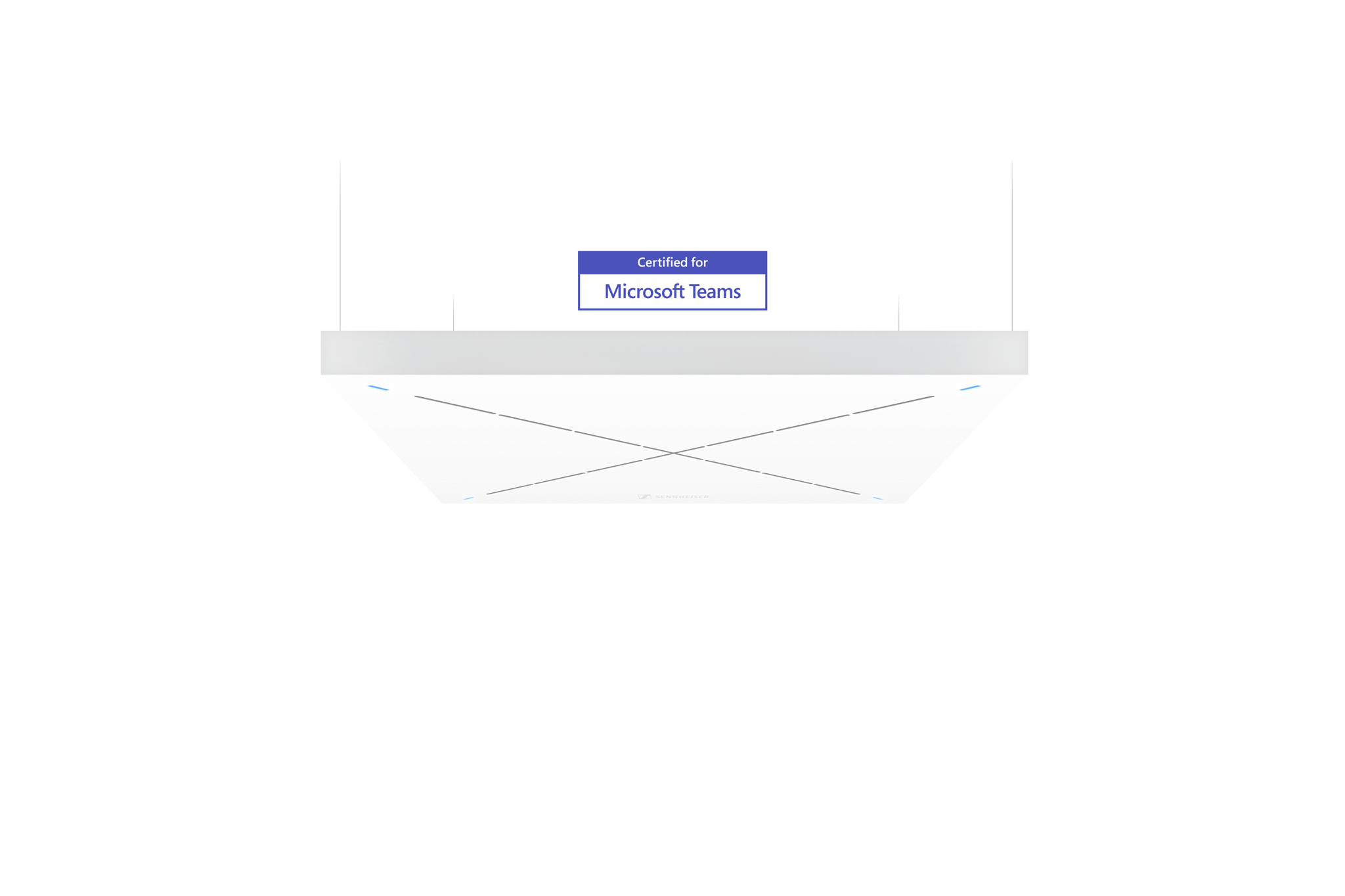 TeamConnect Ceiling 2 is compatible with all leading video collaboration platforms. Via its open protocol, TCC2 can be flexibly integrated into any other ecosystem already in place