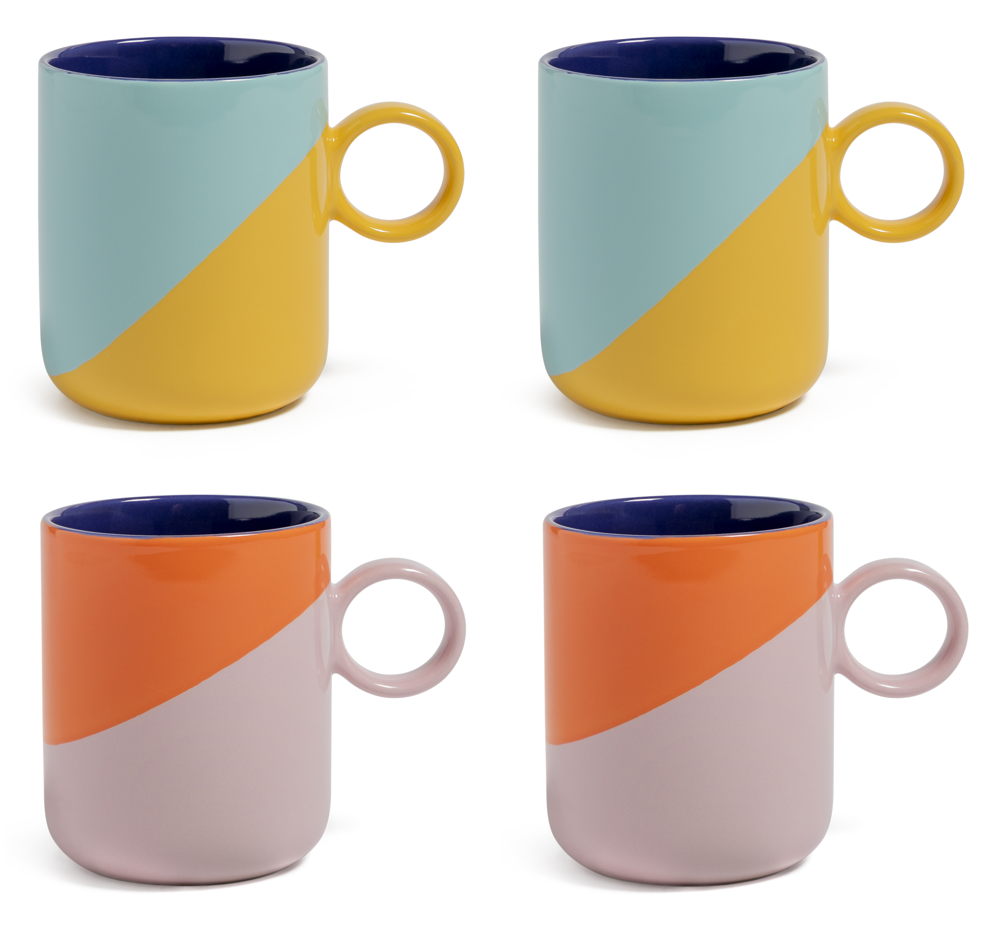 Habitat Set of 4 Mugs, £4