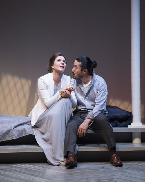 Celine Stubel and Sean Baek in The Last Wife by Kate Hennig / Photos by Emily Cooper