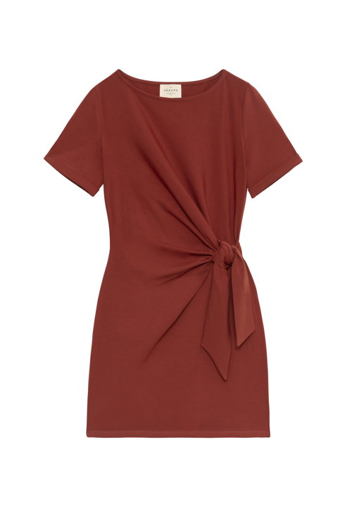 SéZane   Robe  Pippa Sienne Courte (2)