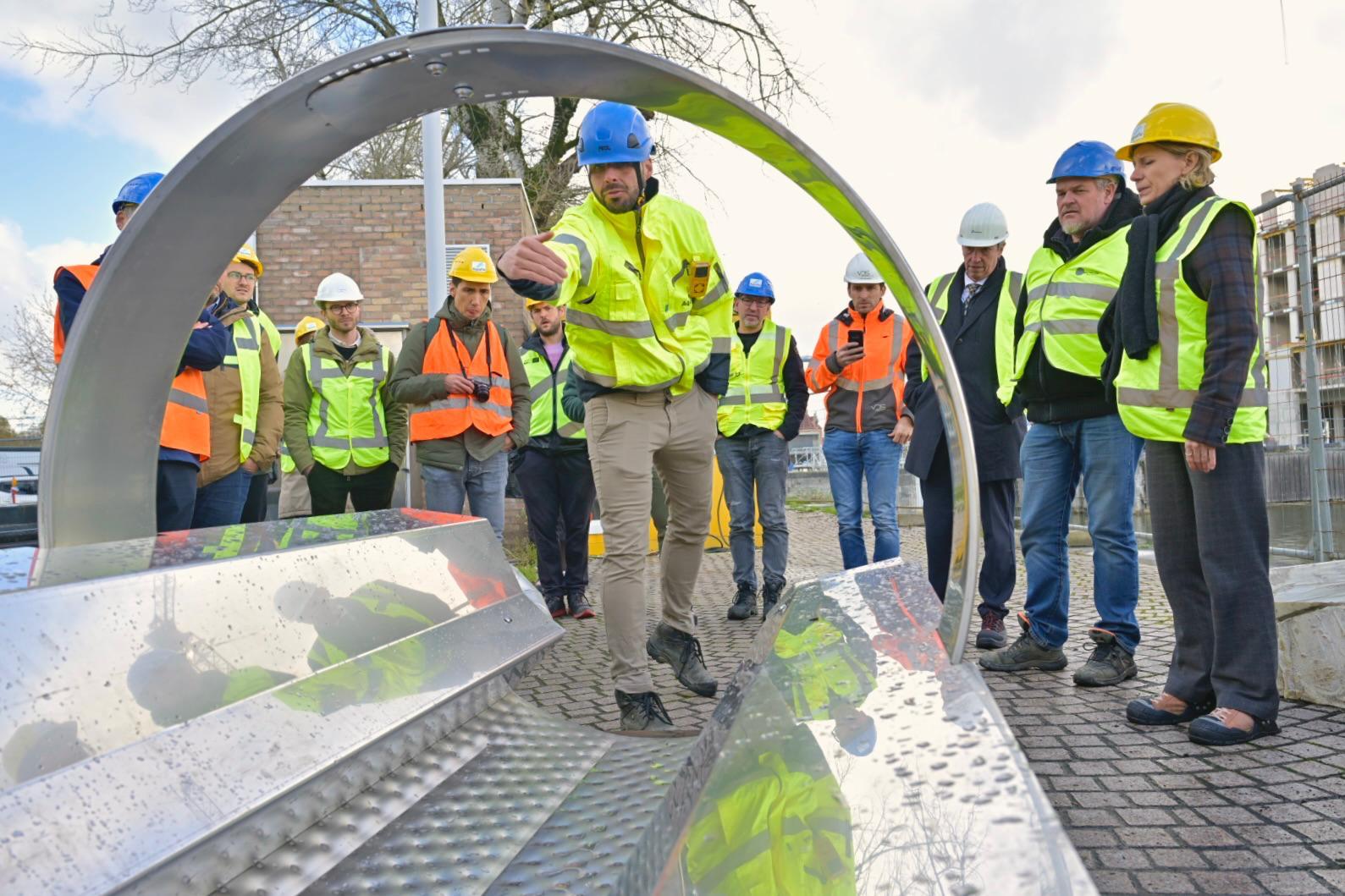 Verwarming gebouwen Keerdoksite komt uit rioolwater