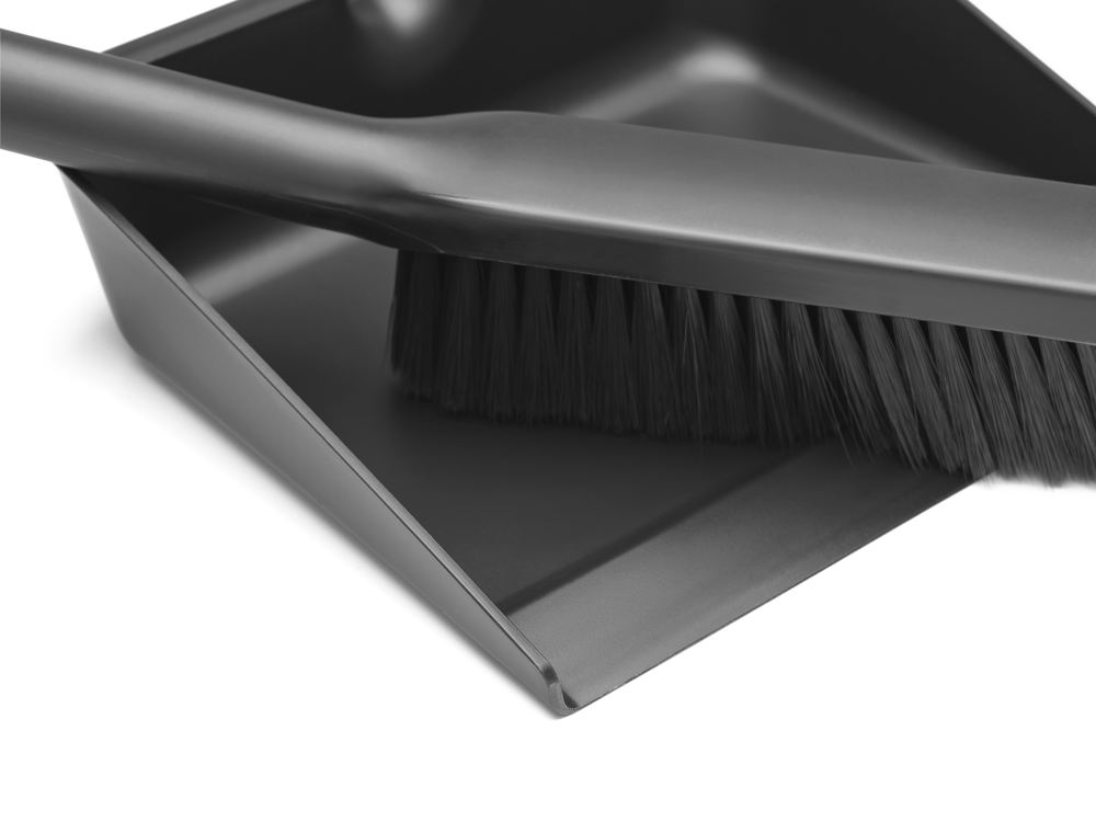 SinkSide Dustpan and Brush Set - Dark Grey - 8710755234163 Brabantia_6_NR-41265