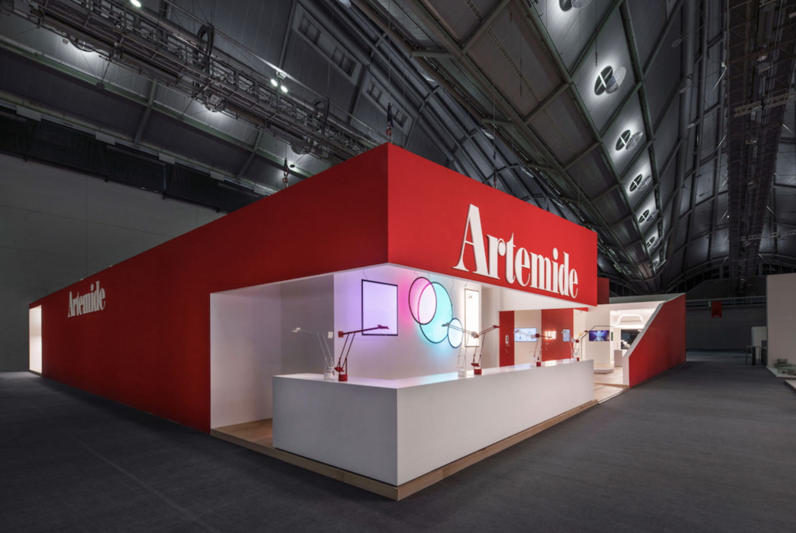 Artemide’s booth at Light+Building