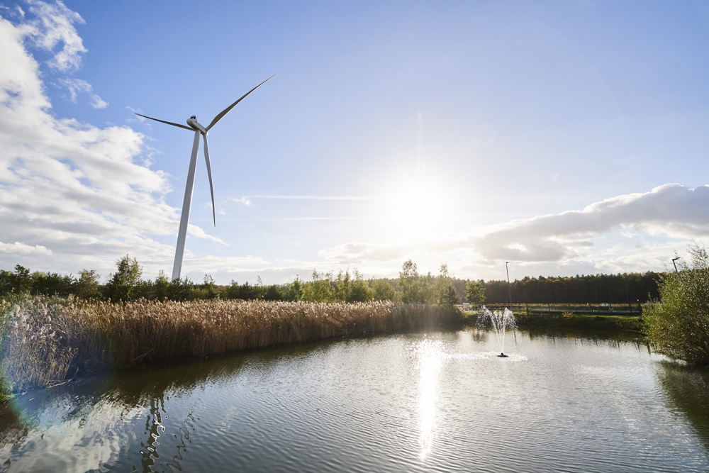 Éolienne IKEA à Winterslag