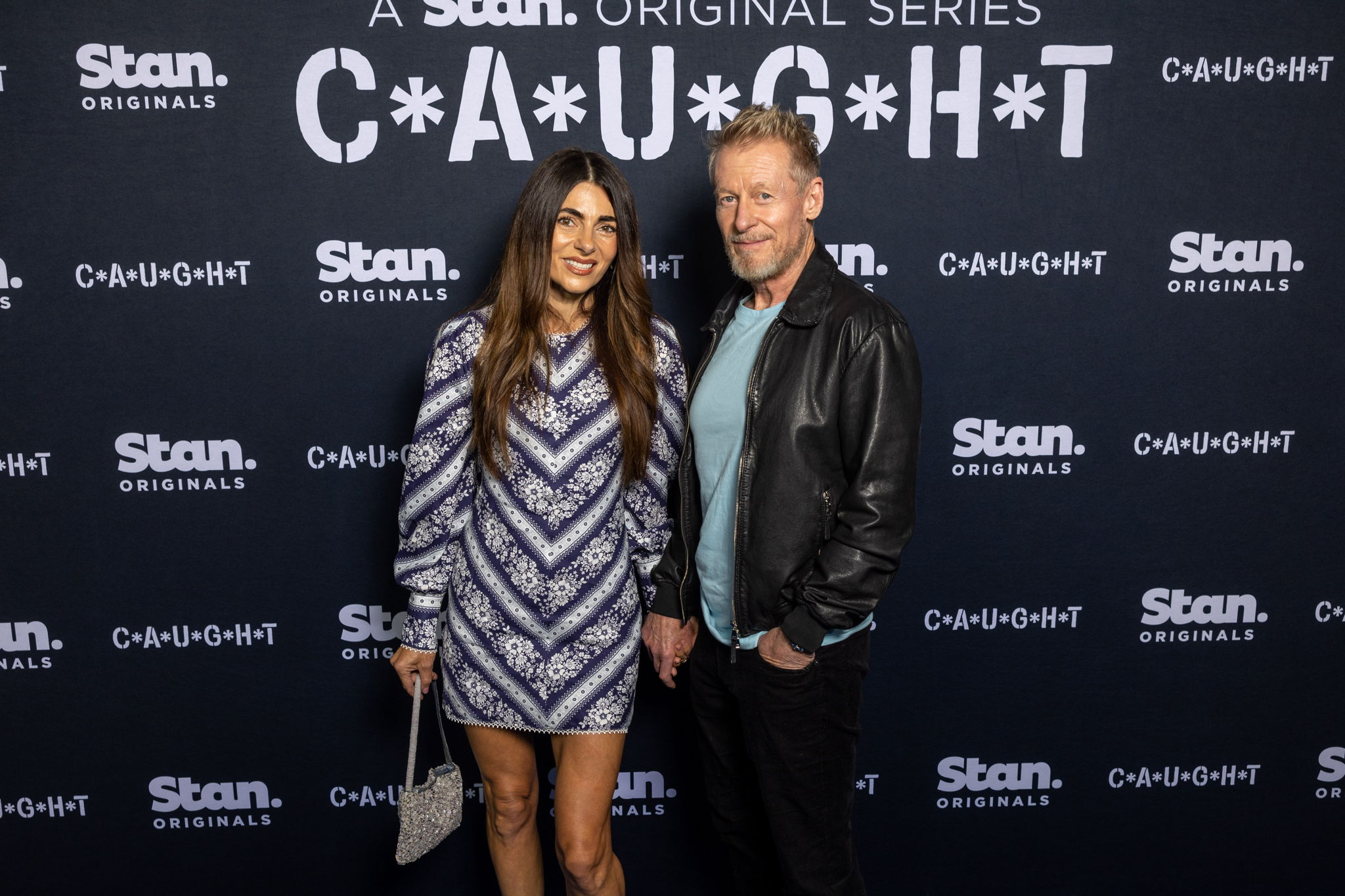 Silvia Colloca and Richard Roxburgh Silvia Colloca and Richard Roxburgh