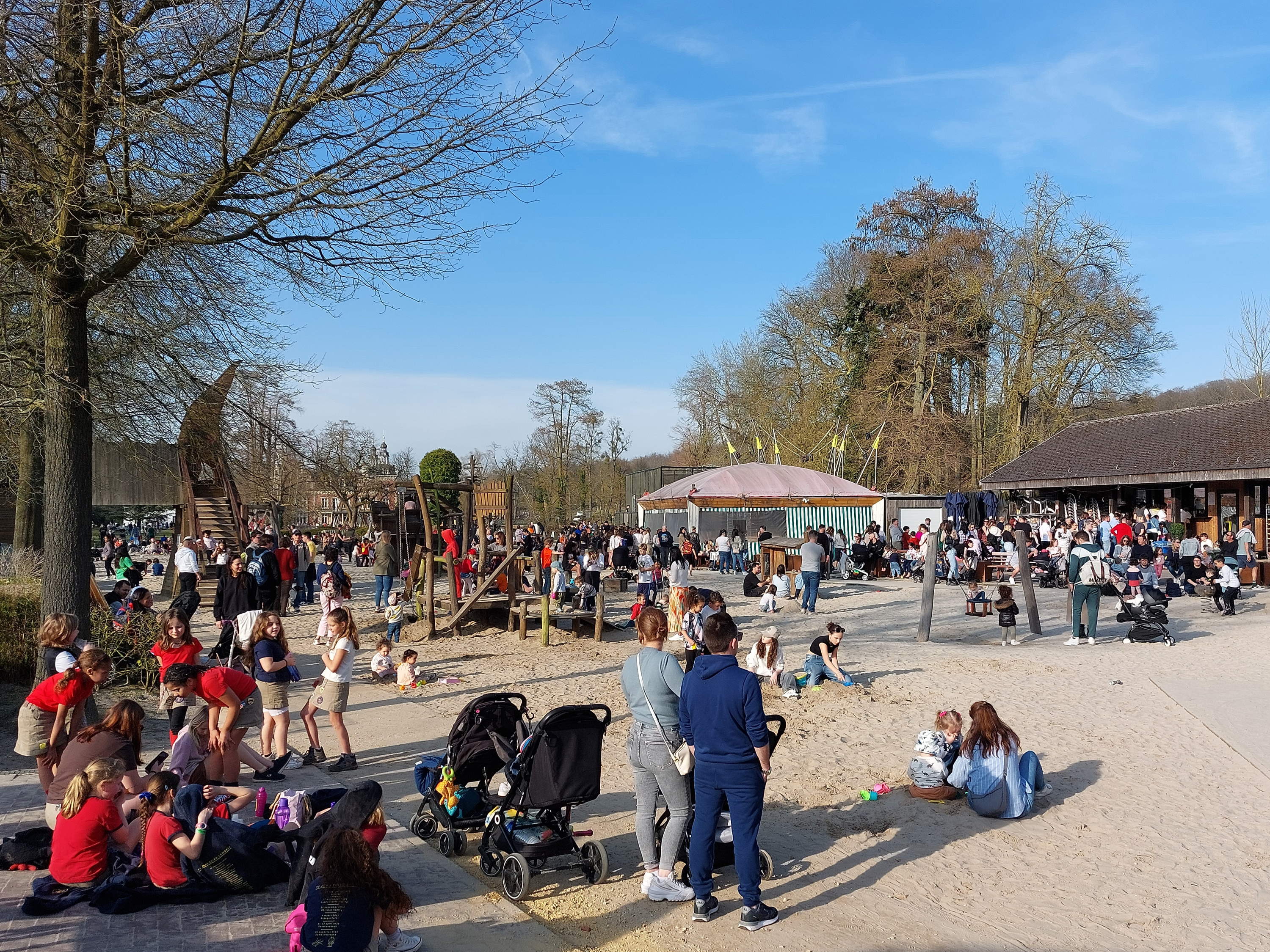 Eerste lentezon doet bezoekerscijfers provinciedomeinen pieken