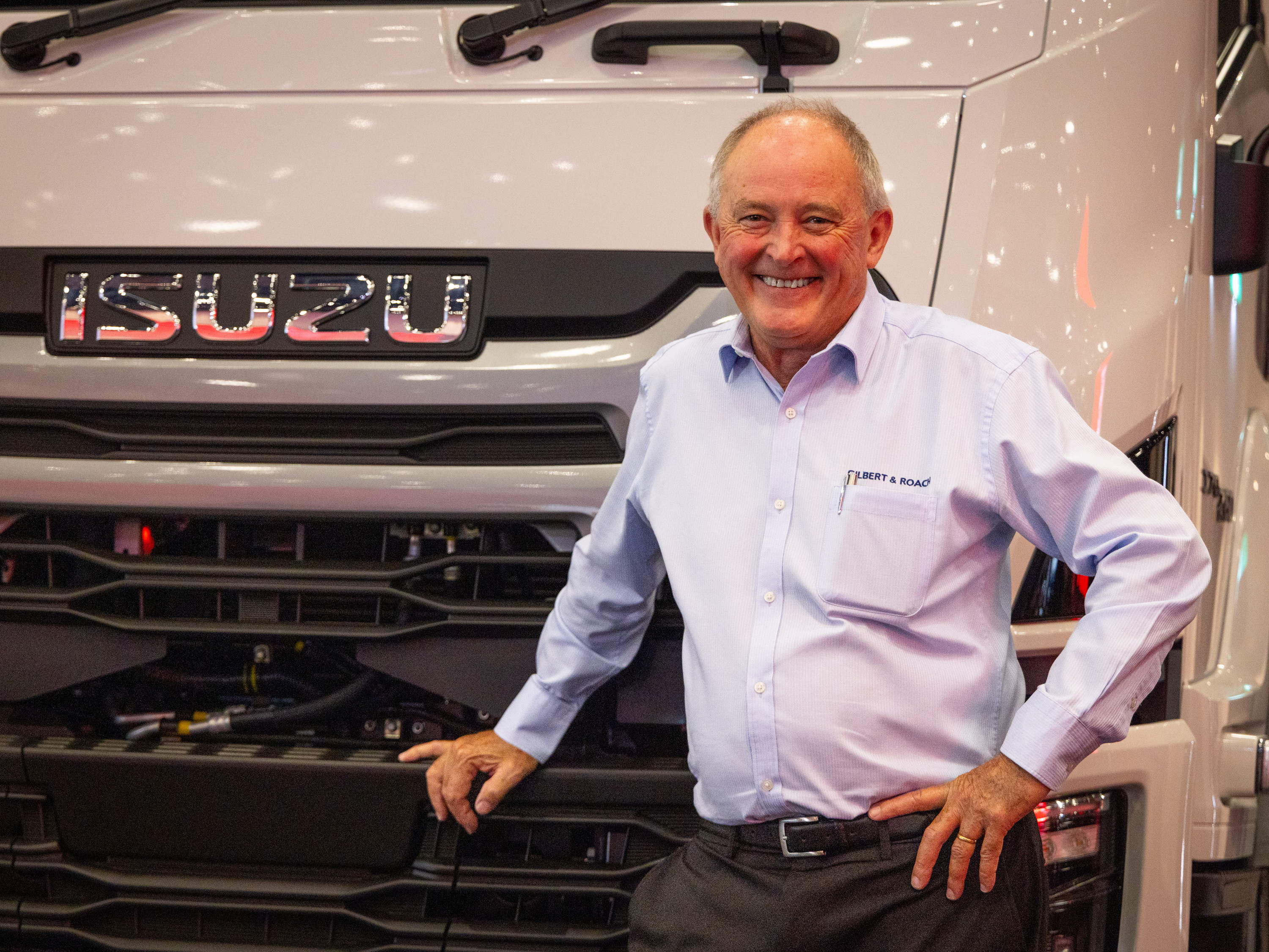 Gilbert & Roach Isuzu Dealer Principal Notches Half-Century