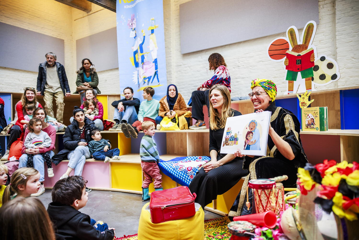 Jeugdboekenmaand 2024 voorleesmoment (c) Victoriano Moreno