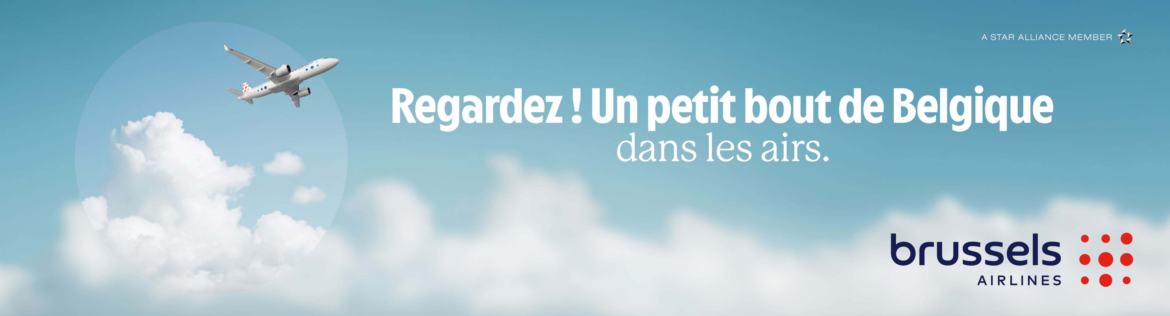 Brussels Airlines et TBWA créent un petit bout de Belgique dans les airs.