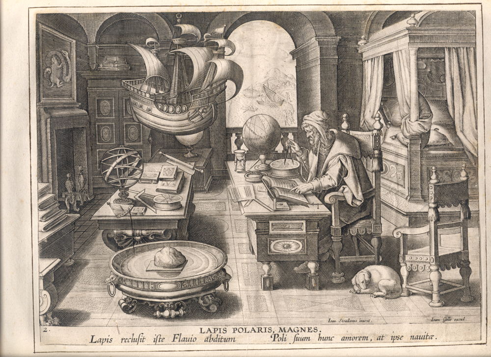 Nova Reperta - De uitvinding van het kompas - Collectie Museum Plantin-Moretus