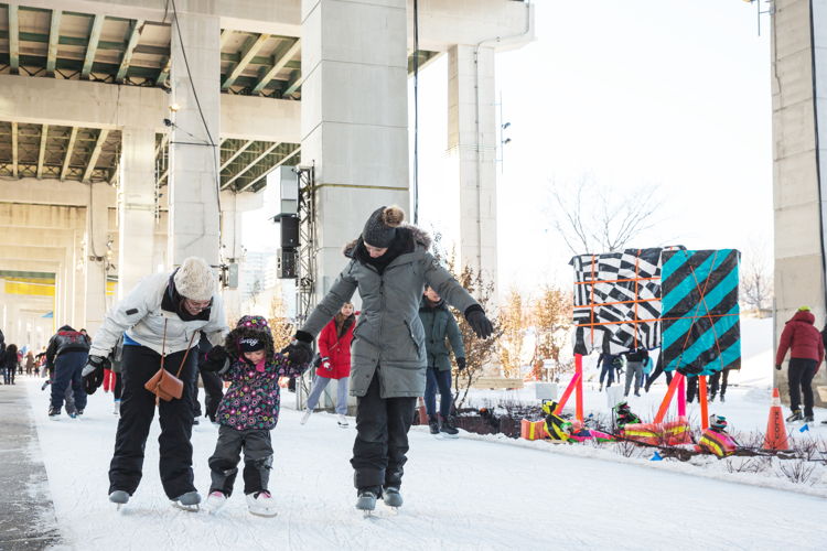 The Bentway - Skating - photo by AndrewWilliamson 5