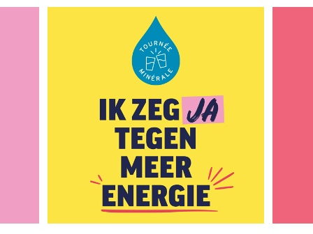 Happiness zegt 'ja' tegen Tournée Minérale.