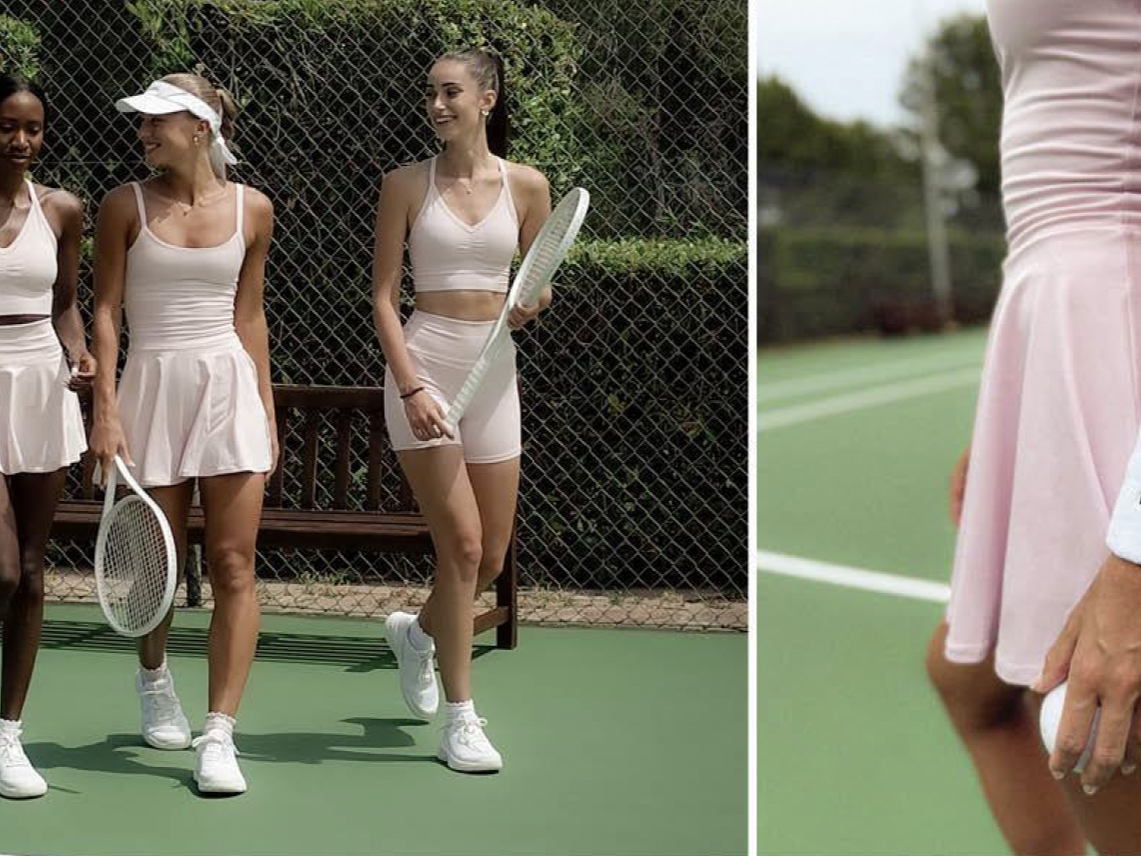 H&M MOVE PRÄSENTIERT DIE NEUE ALL-IN-PINK TENNIS SPORT KOLLEKTION