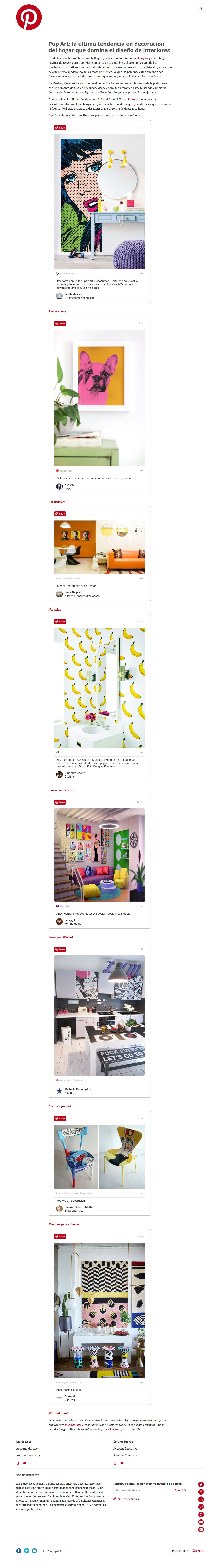 Art & Design Press Release Example