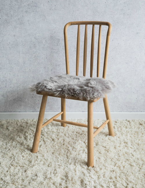 Australian Longhaired Sheepskin Chair Cushion - Mushroom
£65.00