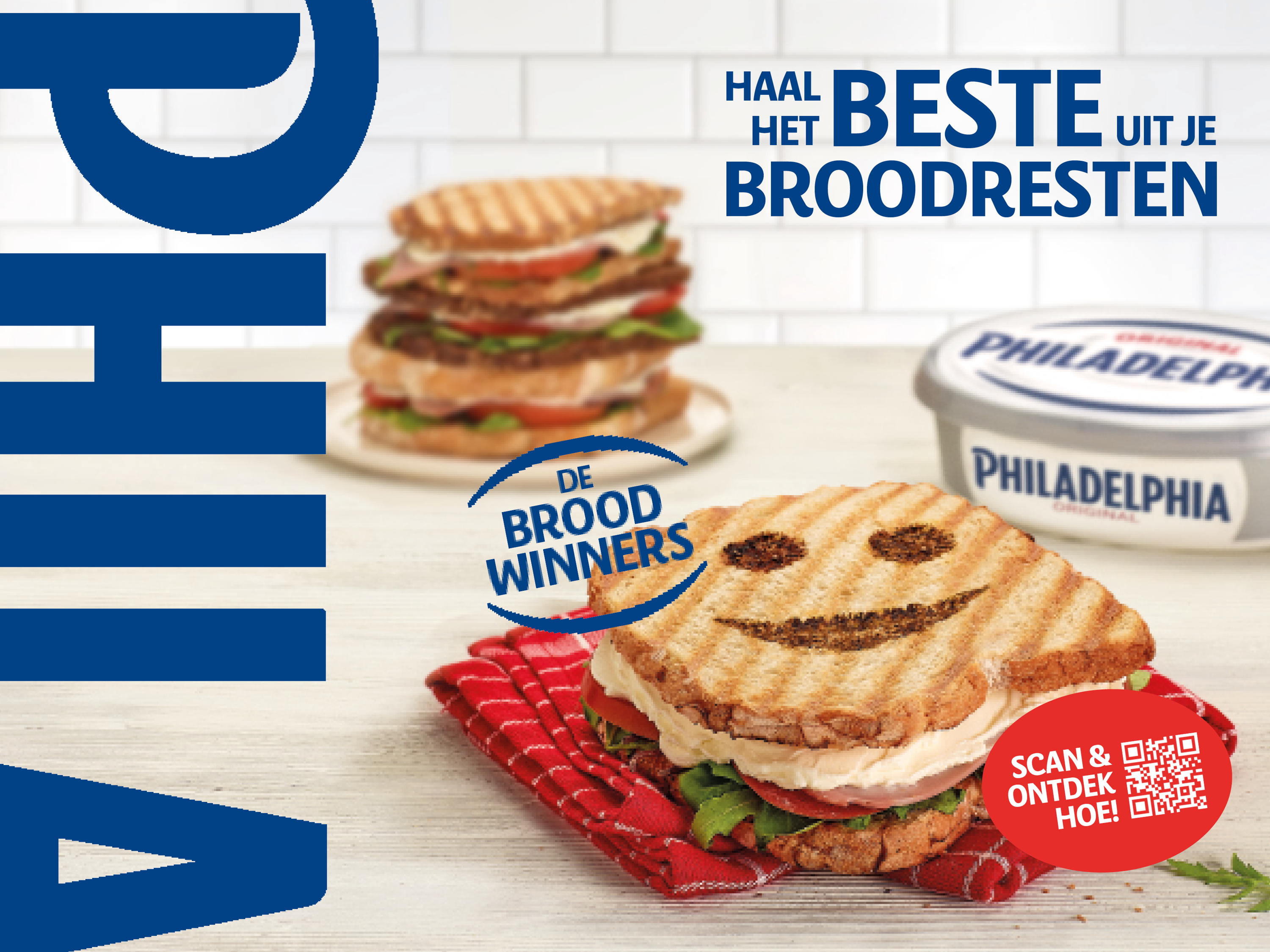 Broodwinners! Philadelphia helpt broodverspilling tegen te gaan met croque-recepten