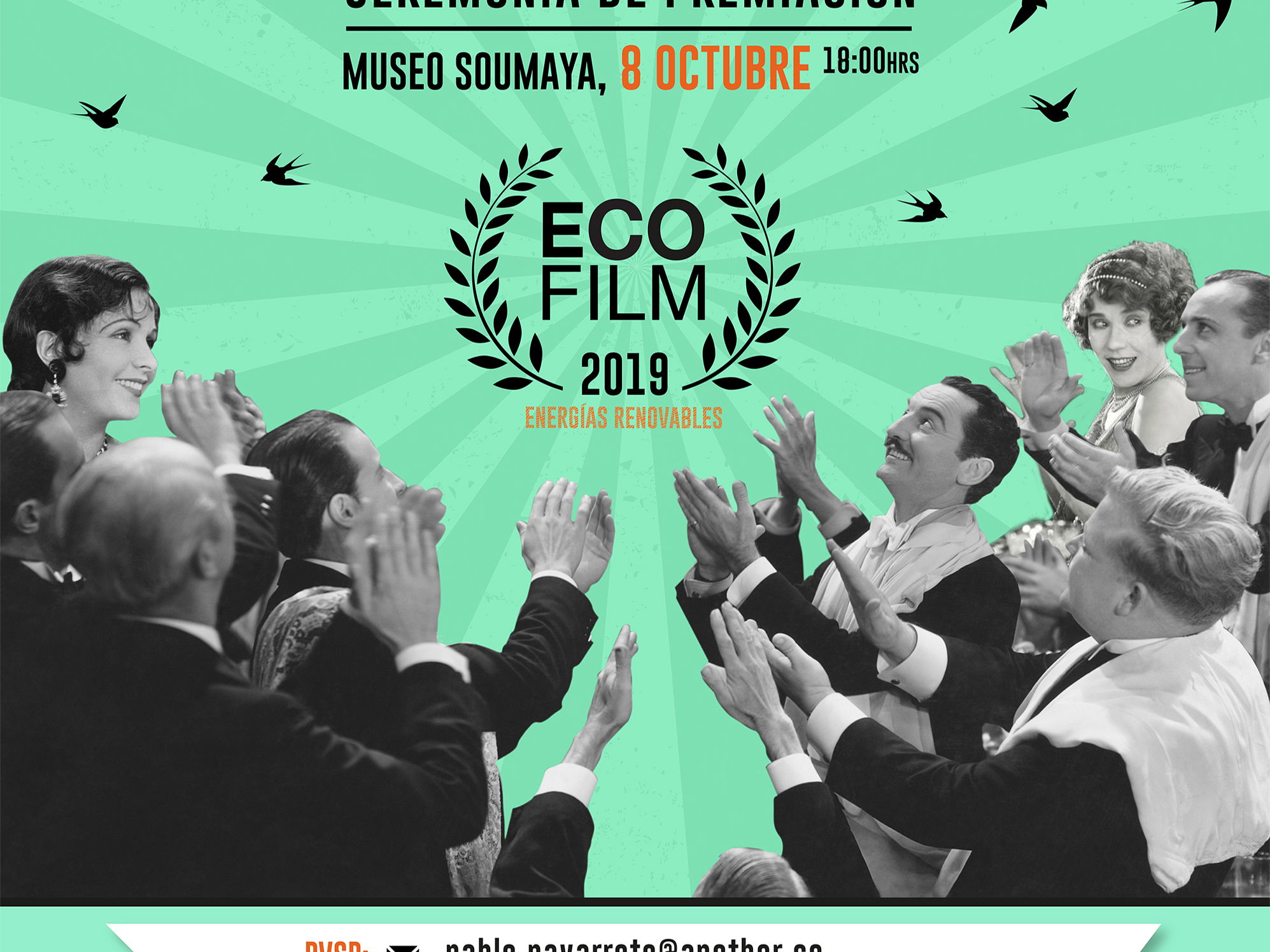 RECORDATORIO MAÑANA CEREMONIA DE PREMIACIÓN ECOFILM 2019
