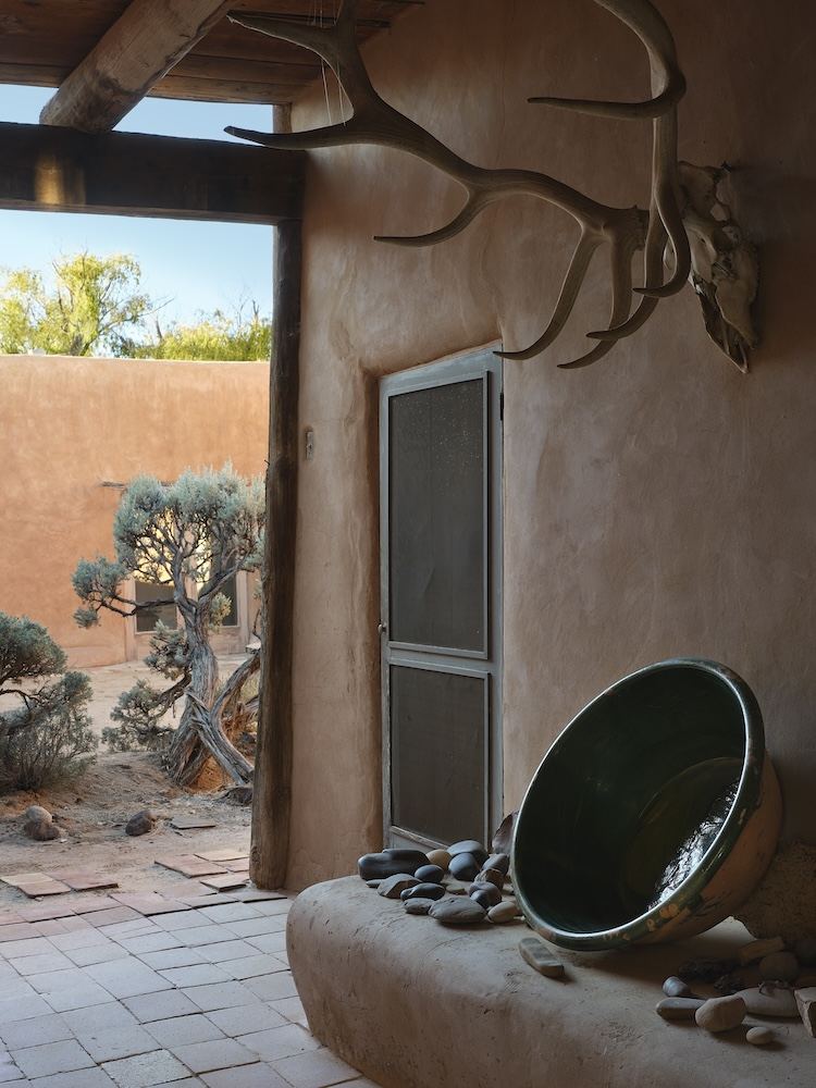 Georgia O'Keeffe's home in Abiquiú, New Mexico; Photo by Mariko Reed for Herman Miller