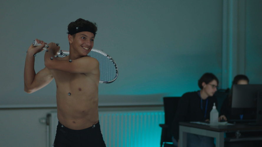 Tennisbelofte Idriss Haddouch