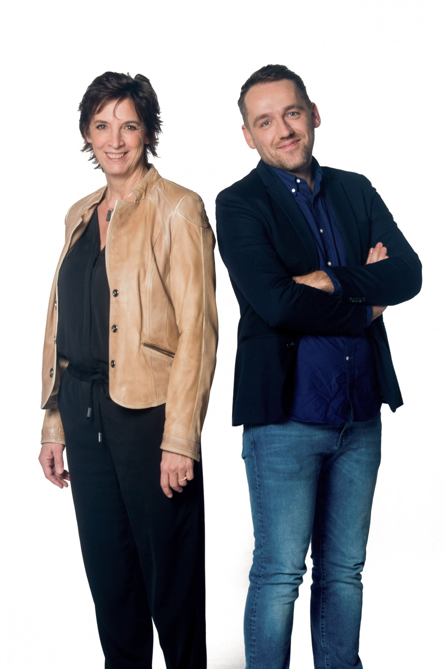 Phara en Xavier (c) VRT - Jokko