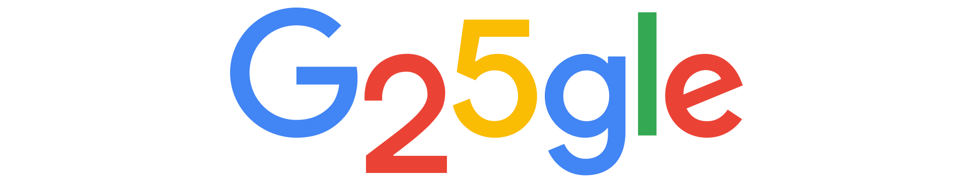 Google's 25th Visual Assets