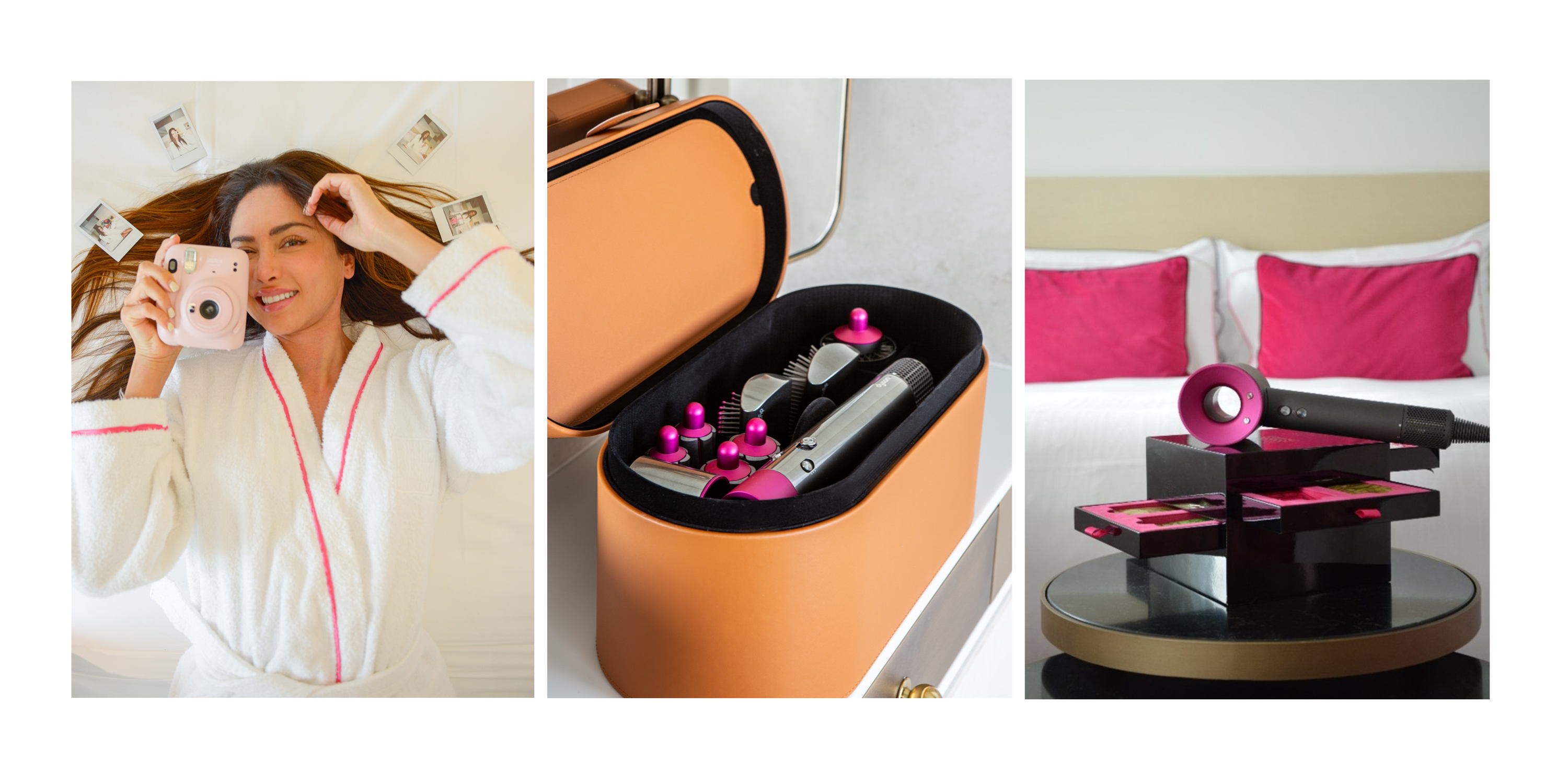Dyson Hair Products and Fujifilm Instax Mini Cameras
