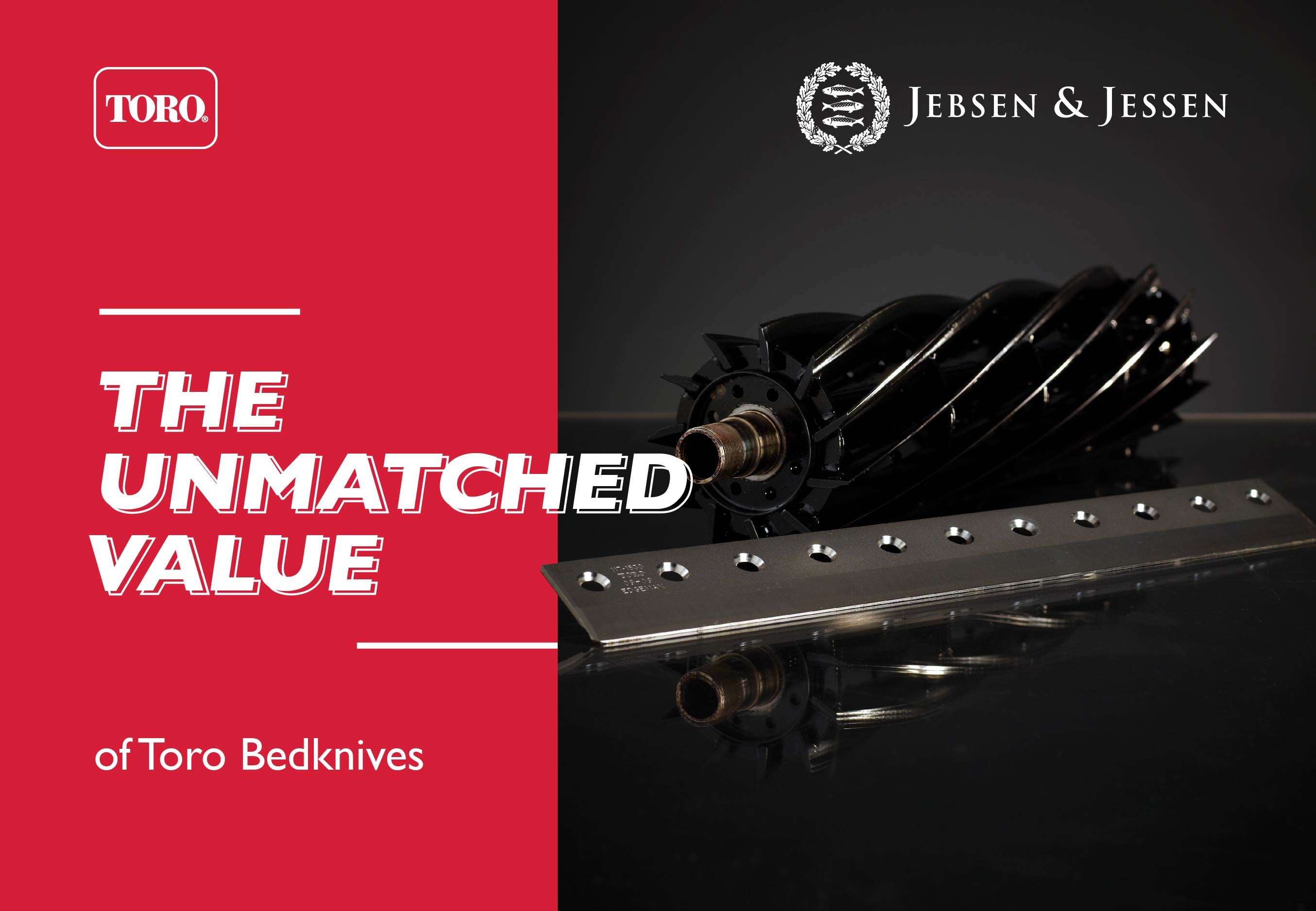 The Unmatched Value of Toro Bedknives