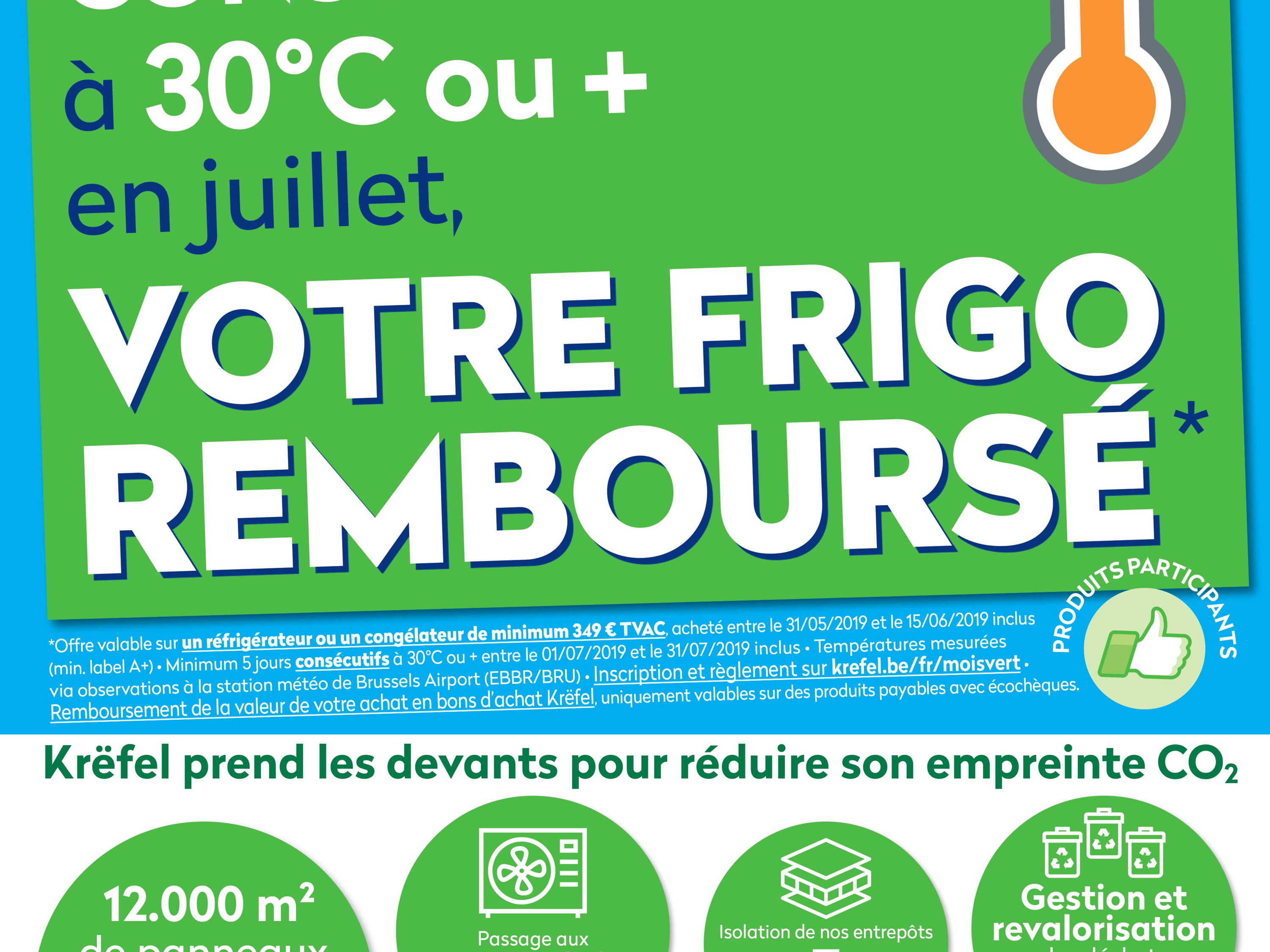 Après avoir remboursé des milliers de télévisions avec l’action foot de l’année dernière, Krëfel fait des étincelles avec une nouvelle action remboursement