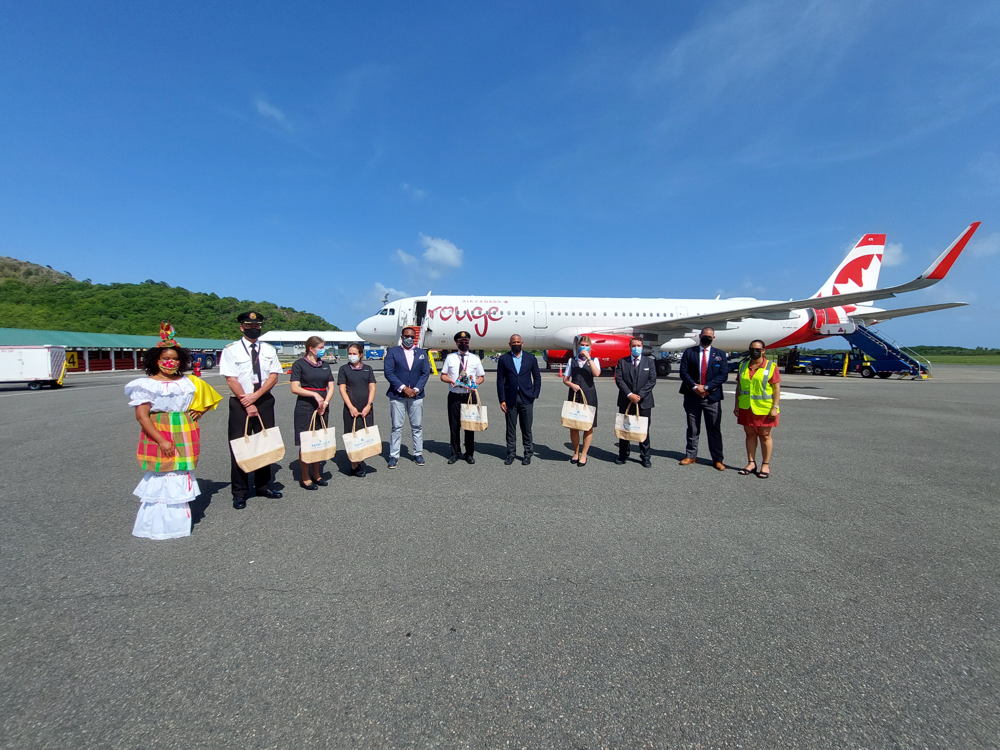 Saint Lucia Celebrates the Reopening of the Canadian Market Saint Lucia Celebrates the Reopening of the Canadian Market