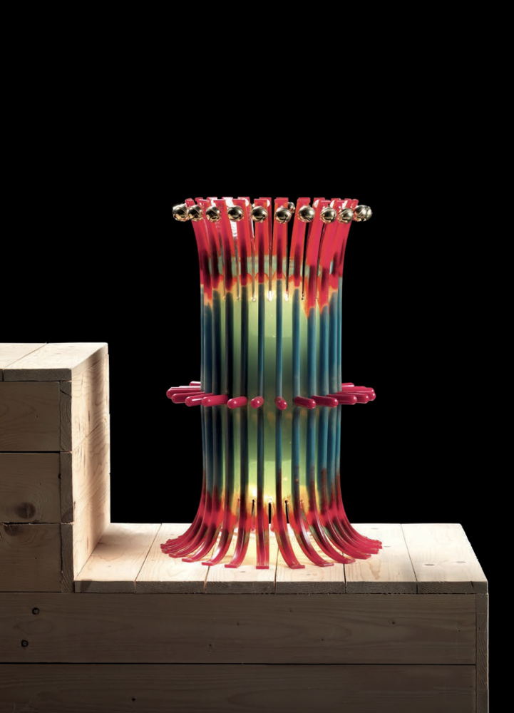 Alda lamp by Gaetano Pesce for Meritalia at Design Miami. 2024 (Image courtesy of Meritalia)