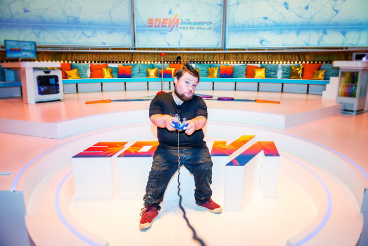William Boeva in Boeva & the games - (c) Ketnet