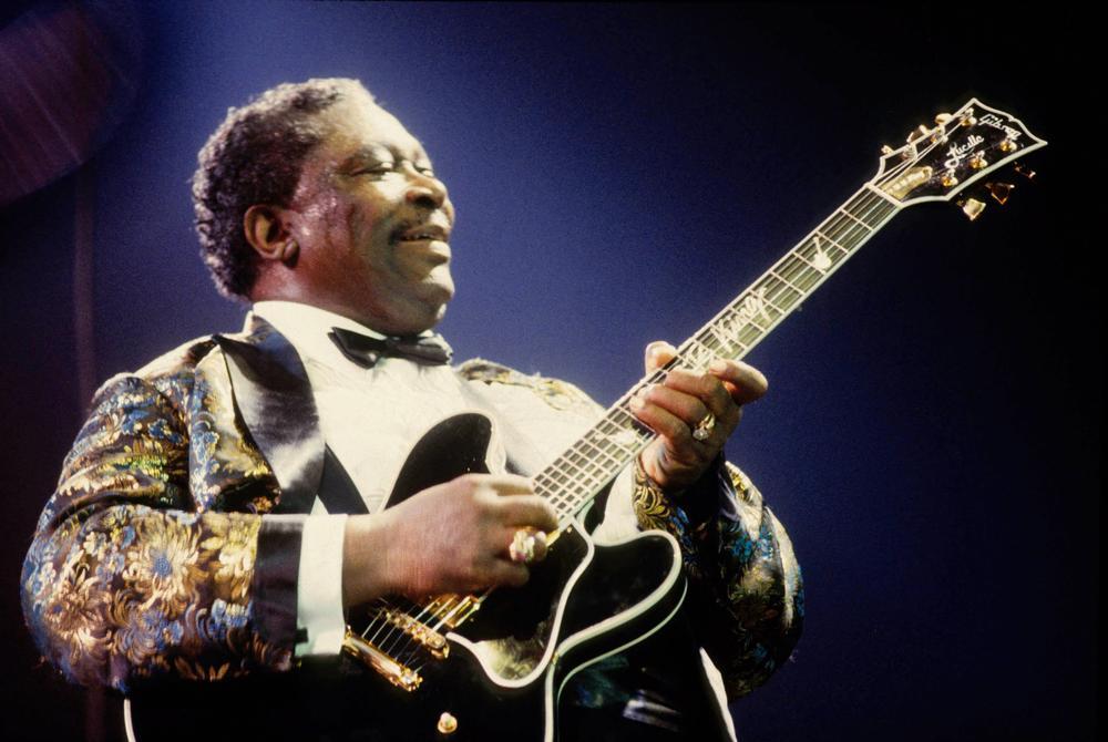 BB King. AKG466841 © akg-images / Jazz Archiv Hamburg