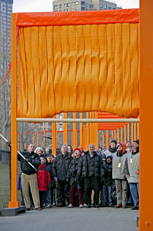The Gates (Project for Central Park, New York City), artwork by Christo, 2004 The Gates © 2004 Christo and Jeanne-Claude Foundation