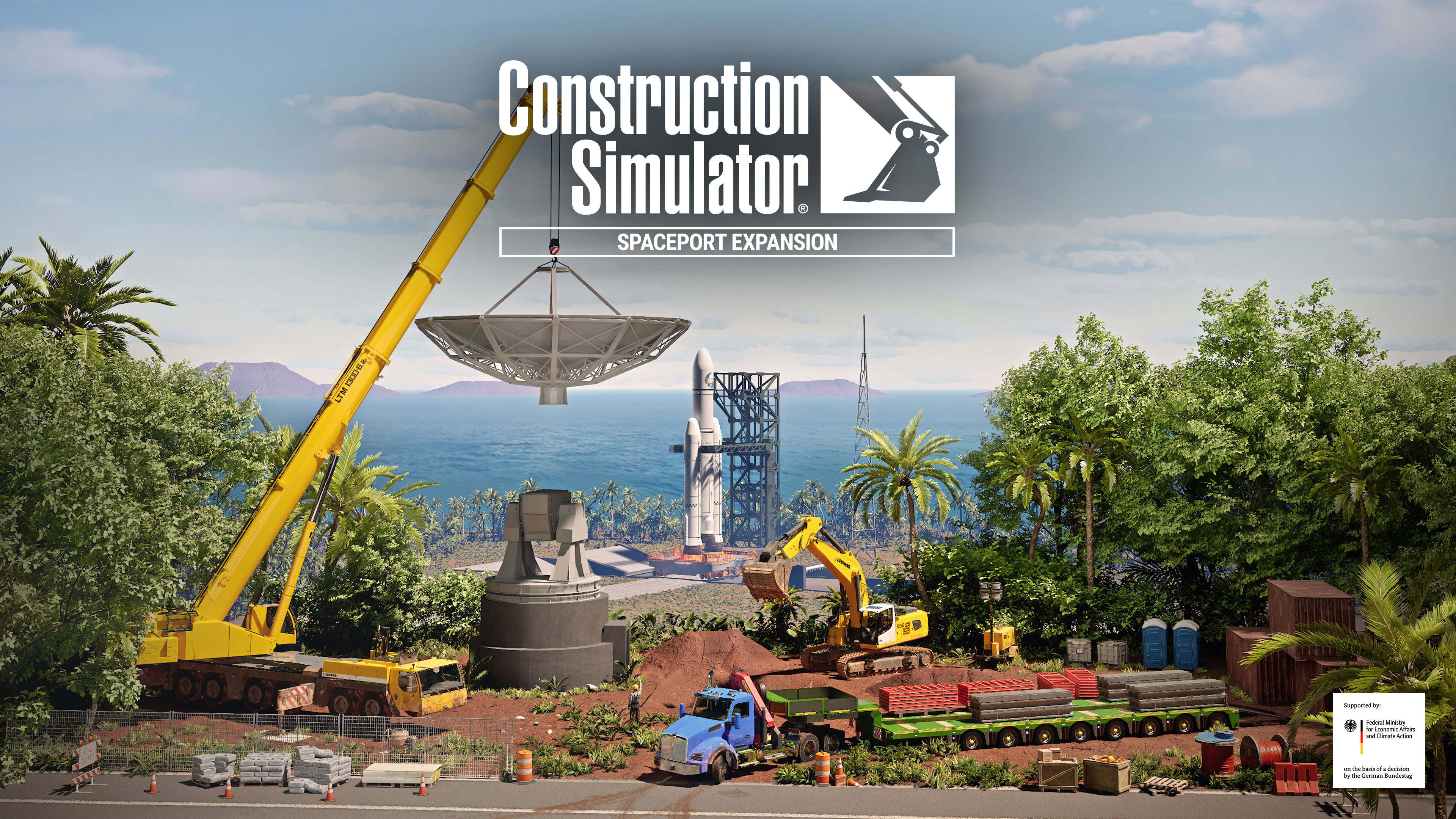 Construction Simulator® annonce l’extension Spaceport, disponible fin novembre