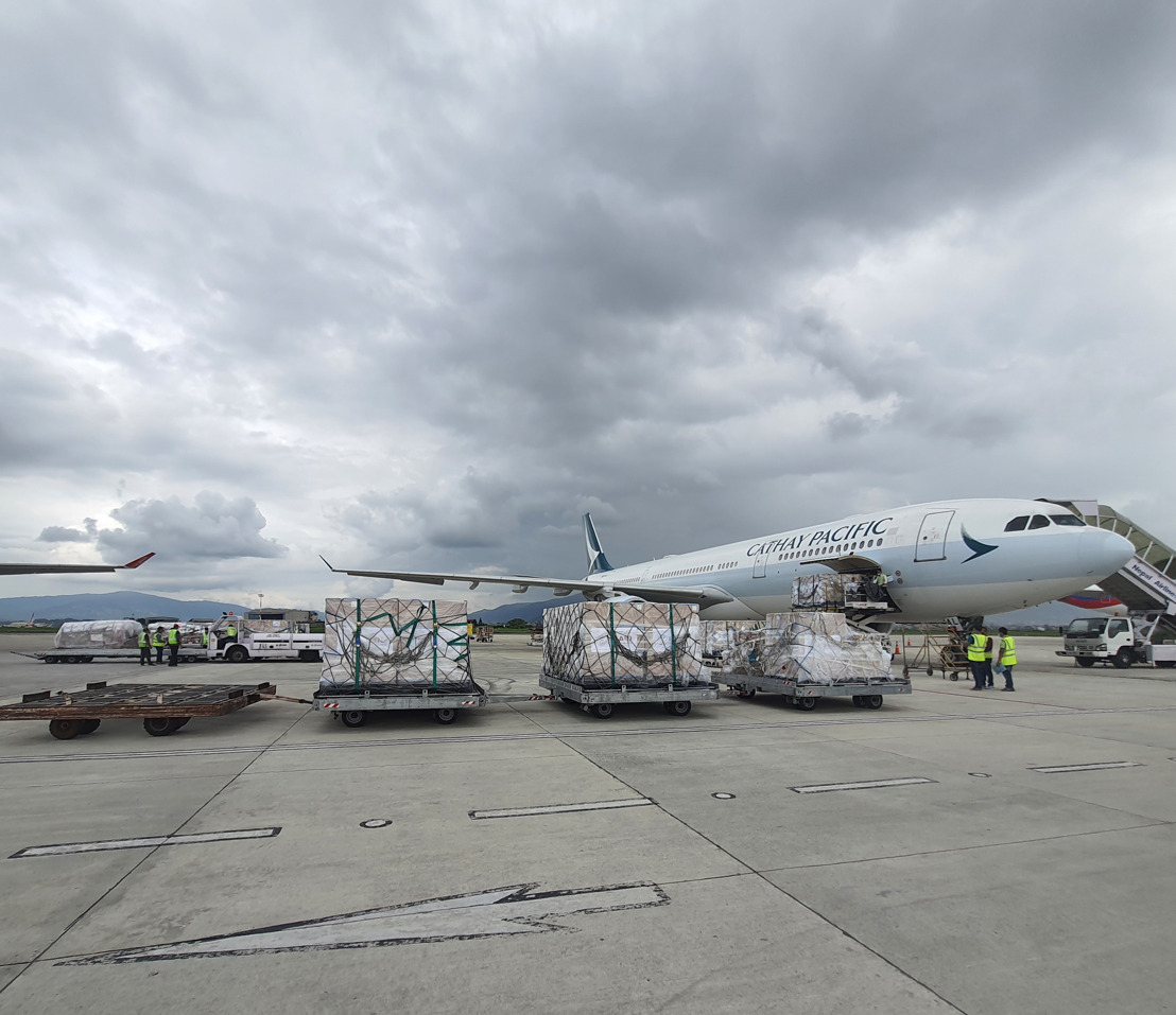 Cathay Pacific Cargo delivers essential medical supplies to support Nepal’s healthcare emergency
