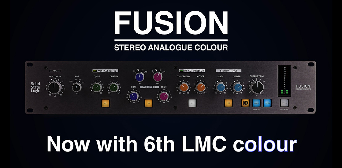 Smash It Up: Announcing a ‘Sixth Colour’ within Solid State Logic’s Fusion