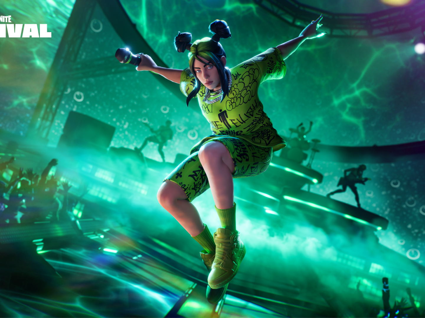 Fortnite Festival accueille la star Billie Eilish pour la saison 3 