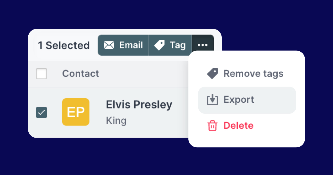 Help: Exporting Contacts from Prezly