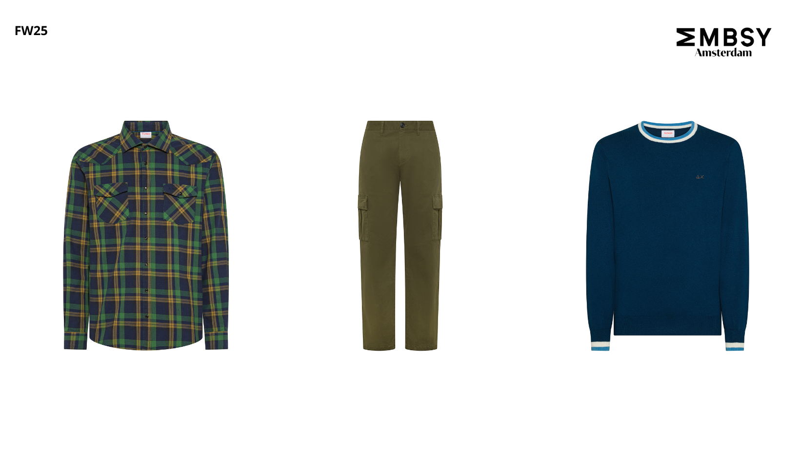 SUN68 FW25 | Packshots Men